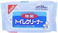Влажные салфетки для очищения унитаза Showa Siko Toilet cleaner 160мм х 250мм