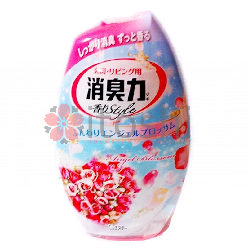 Жидкий дезодорант – ароматизатор для комнаты с ароматом розовых цветов ST Shoushuuriki