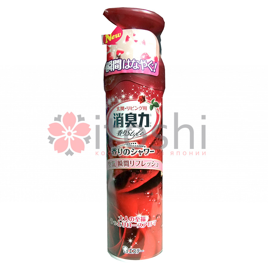 Спрей-освежитель воздуха для комнат с ароматом роз ST Shoushuuriki