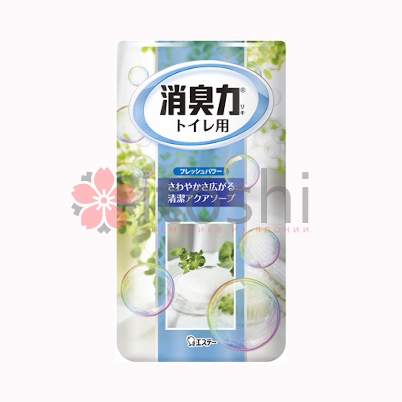 Жидкий дезодорант – ароматизатор для туалета с ароматом свежести ST Shoushuuriki