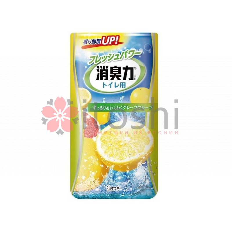 Жидкий дезодорант – ароматизатор для туалета с ароматом грейпфрута ST Shoushuuriki