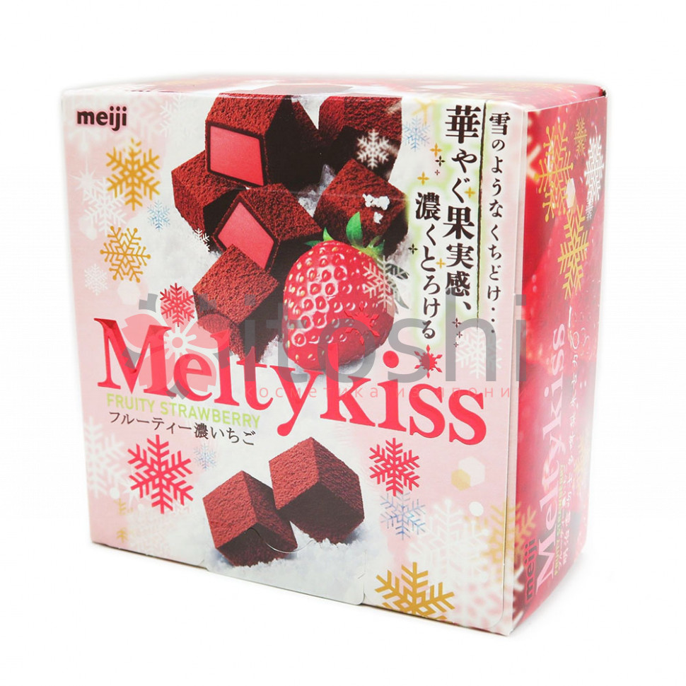 Конфеты MEIJI Melty Kiss Fruity Strawberry