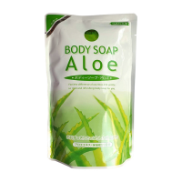 Гель для душа увлажняющий с экстрактом алоэ WINS Aloe (мягкая  экономичная упаковка)