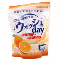 Средство для мытья посуды в посудомоечной машине Nihon Detergent (порошковое, с ароматом апельсина)