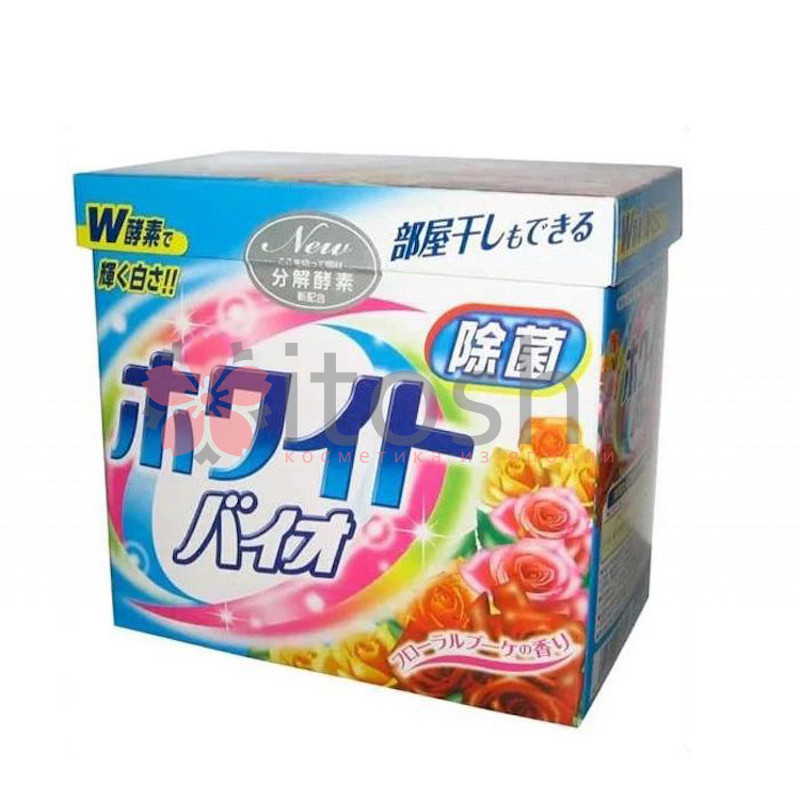 Стиральный порошок Nihon Detergent (с кондиционером, со сладким цветочным ароматом)