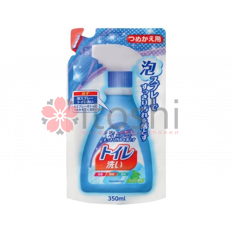 Чистящая спрей-пена для туалета, Nihon Detergent (запасной блок)