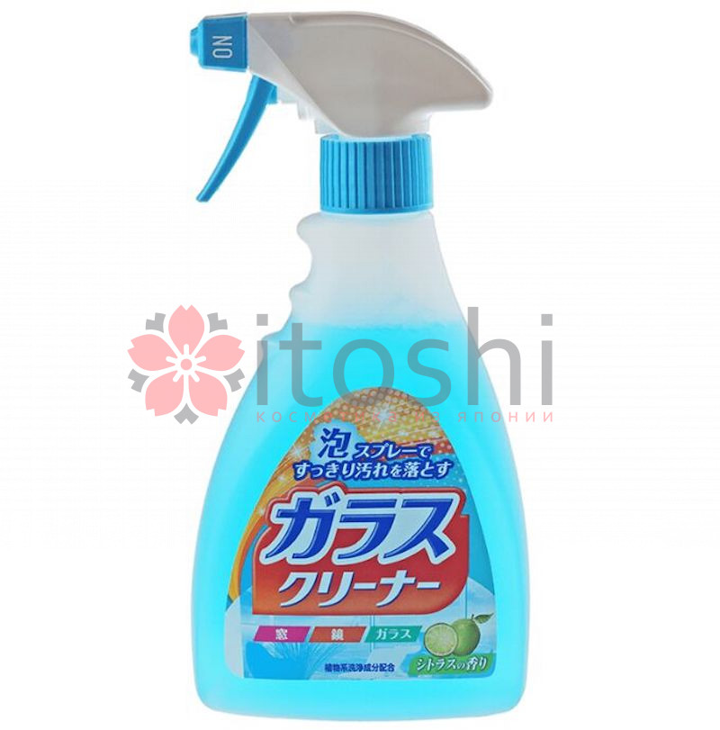 Спрей-пена для мытья стекол Nihon Detergent 